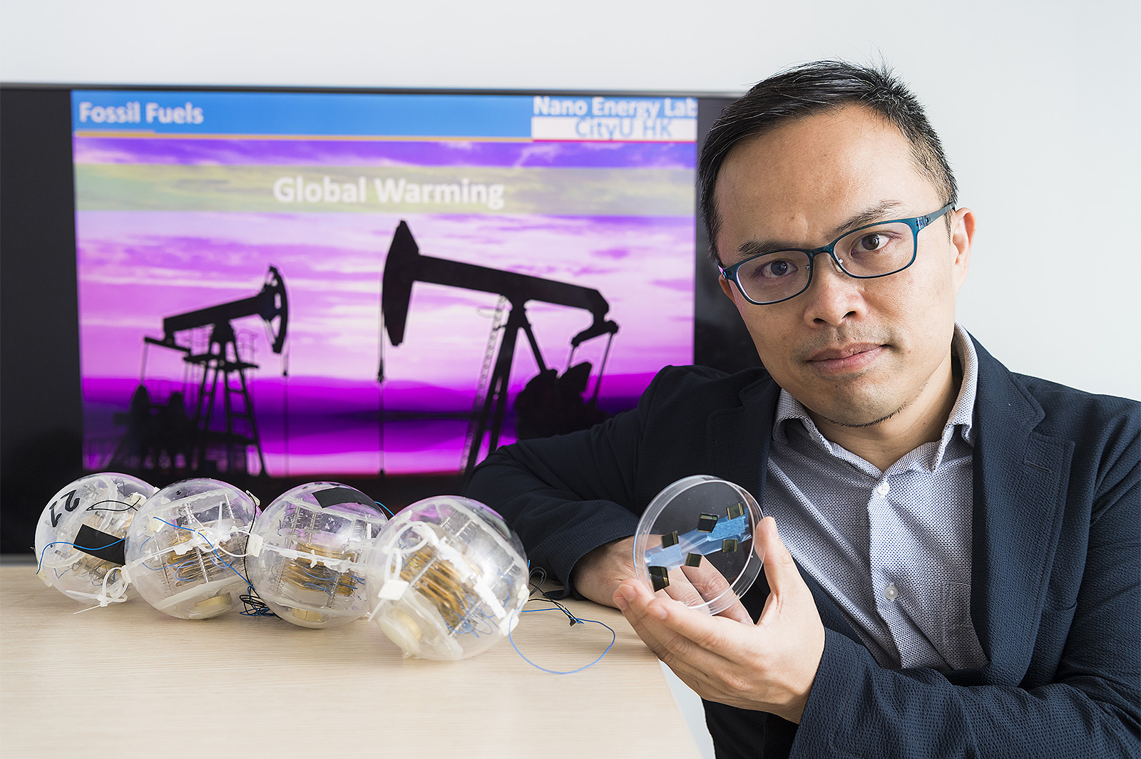 Professor He and his research teams are advancing the frontiers of renewable energy research.