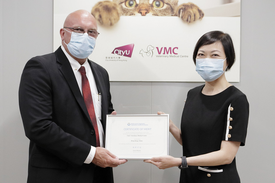 International award to CVMC 